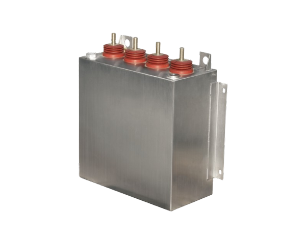 DC capacitor for railway locomotives