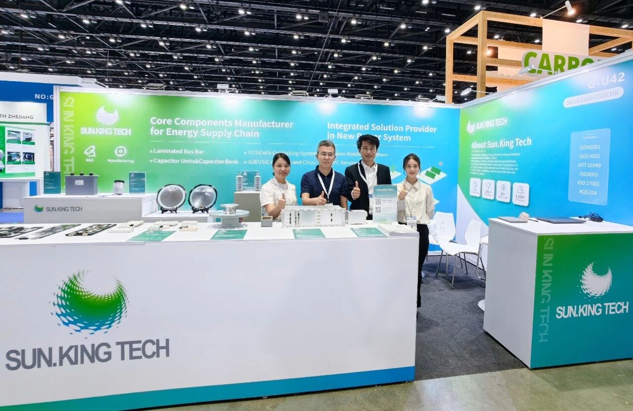 SUNKING.TECH. Showcases Core Power Products at ASEW Energy Exhibition in Thailand