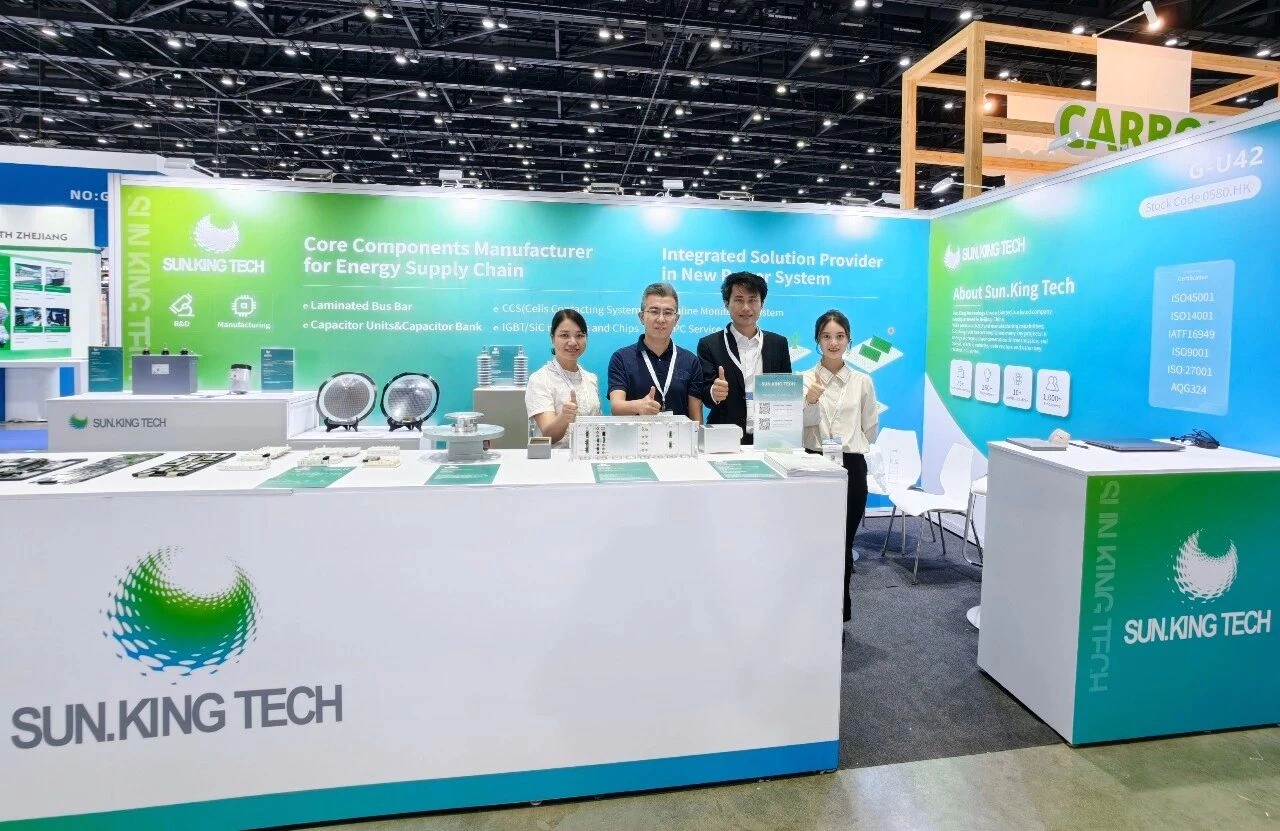 SUNKING.TECH. Showcases Core Power Products at ASEW Energy Exhibition in Thailand